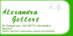 alexandra gellert business card